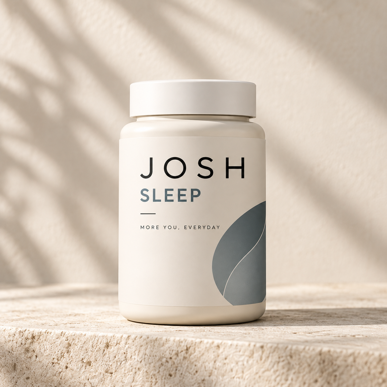 Pilulier JOSH SLEEP avec bouchon blanc